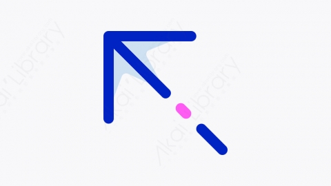 图片素材-023_对角线箭头_diagonal_arrow