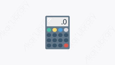 图片素材-0024-计算器calculator卡通扁平金融财务元素图标