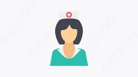 图片素材-024-护士nurse卡通扁平医学医疗献血元素图标
