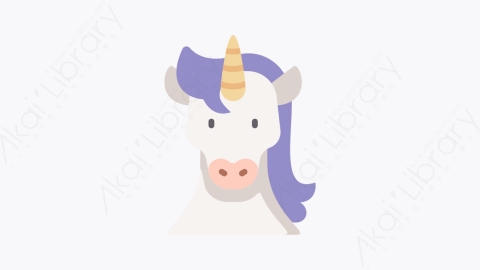 图片素材-024独角兽 unicornMG卡通神奇字符元素图标