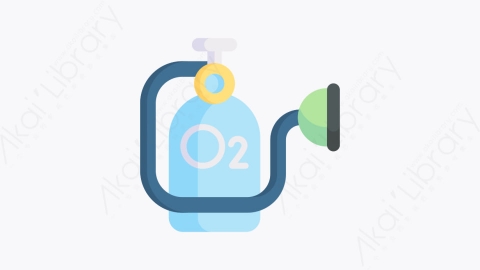 图片素材-025氧气 oxygenMG卡通个人防护装备PPE元素图标