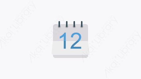 图片素材-0026-日历calendar卡通扁平数字营销元素图标