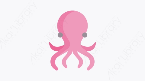 图片素材-026章鱼 octopusMG卡通海上生活元素图标