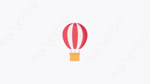 图片素材-027-气球air_balloon扁平卡通游乐园元素图标
