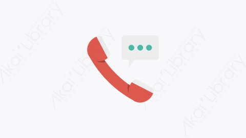 图片素材-0027-电话call卡通扁平数字营销元素图标