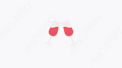 图片素材-027-酒杯wine_glass扁平卡通娱乐元素图标