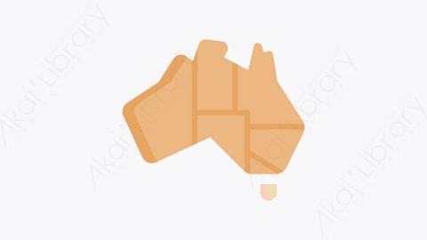 图片素材-028澳大利亚 australiaMG卡通澳大利亚国庆日元素图标