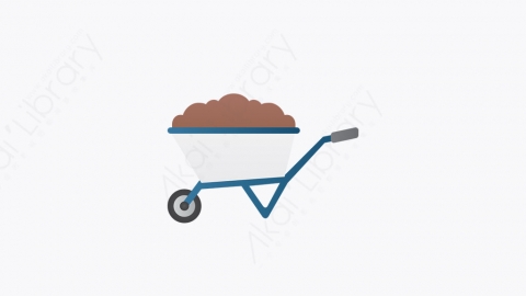 图片素材-028_独轮车_wheelbarrow