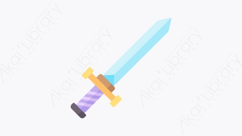 图片素材-029剑swordMG卡通童话元素图标