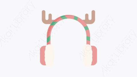 图片素材-030耳罩 earmuffsMG卡通圣诞节元素图标