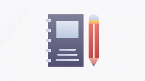 图片素材-031_笔记本_notebook