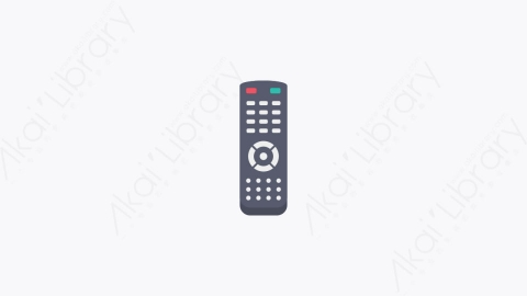 图片素材-031-远程控制remote_control扁平卡通家电元素图标