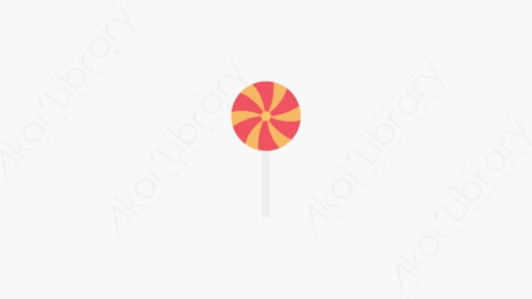 图片素材-032-棒棒糖lollipop扁平卡通游乐园元素图标