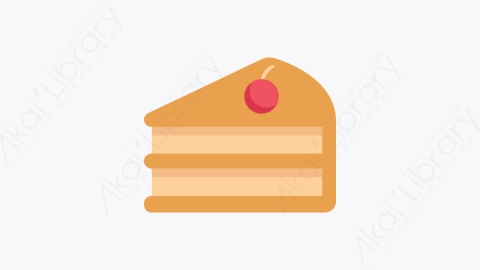 图片素材-033-蛋糕cake扁平卡通派对元素图标