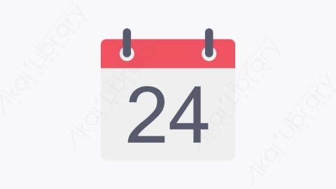图片素材-034-日历calendar扁平卡通数字营销元素图标