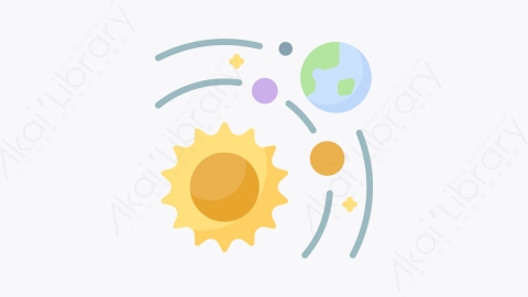 图片素材-036天文学 astronomyMG卡通教育元素图标