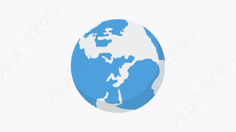 图片素材-036-地球仪globe卡通扁平自然生态元素图标