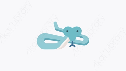 图片素材-036蛇 snakeMG卡通野生动物元素图标