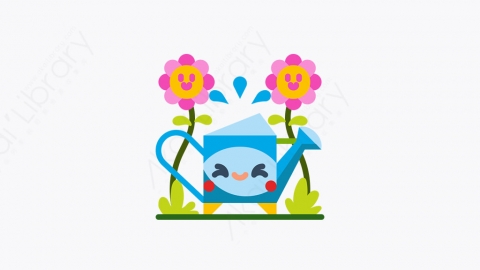 图片素材-036_浇水_watering