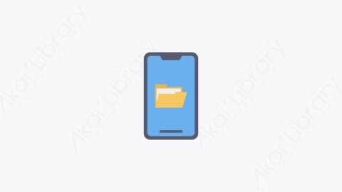 图片素材-037-文件夹folder扁平卡通手机元素图标