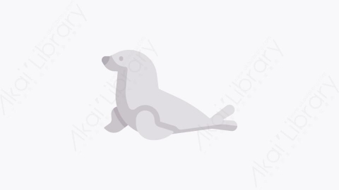 图片素材-037印章 sealMG卡通北极和南极的元素图标