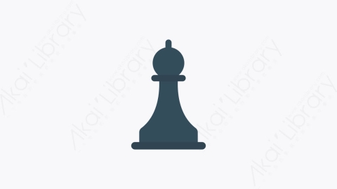 图片素材-0038-国际象棋chess卡通扁平数字营销元素图标