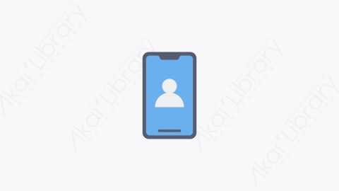 图片素材-039-移动电话mobile_phone扁平卡通手机元素图标