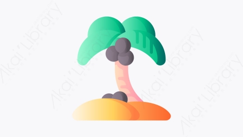 图片素材-010_椰子树_coconut_tree
