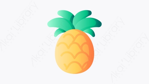 图片素材-034_菠萝_pineapple