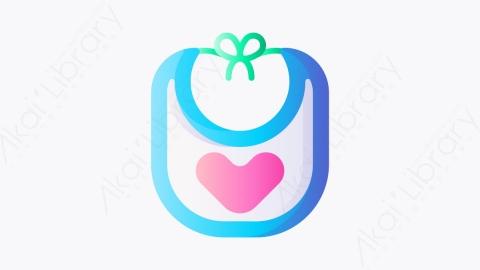 图片素材-044_婴儿围兜_baby_bib