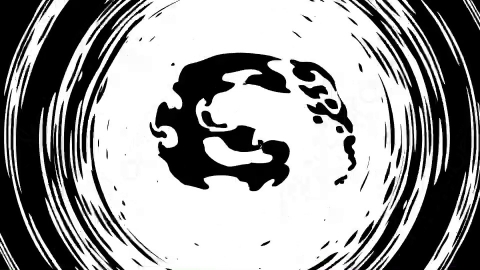 AE模板-手绘卡通液态过渡转场动画04