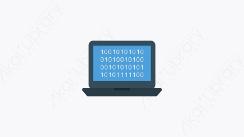 图片素材-0041-编码coding卡通扁平数字营销元素图标