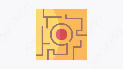 图片素材-043迷宫 mazeMG卡通古希腊元素图标