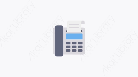 图片素材-046-固定电话landline扁平卡通手机元素图标