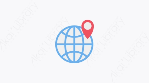 图片素材-046-定位符号location_pin扁平卡通Seo和Web网页设计元素图标
