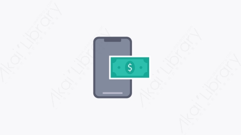图片素材-046-网上支付online_payment扁平卡通购物和电子商务元素图标