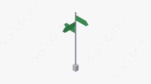图片素材-016_方向牌_directions