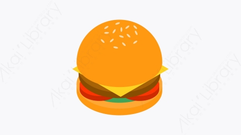 图片素材-044_汉堡_burger
