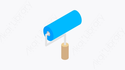 图片素材-036_油漆辊_paint_roller