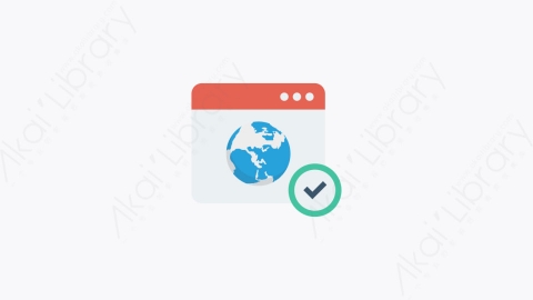 图片素材-055-浏览器browser卡通扁平网络服务器托管元素图标