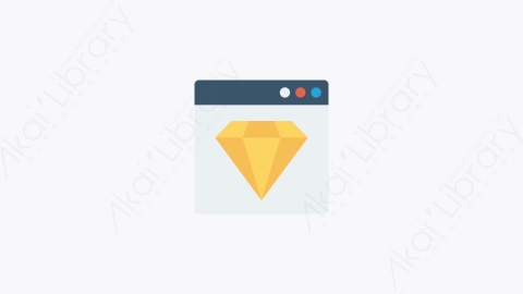 图片素材-0056-钻石diamond卡通扁平数字营销元素图标