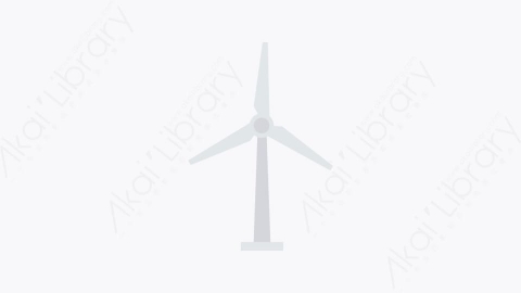 图片素材-057-风车windmill扁平卡通城市生活元素图标