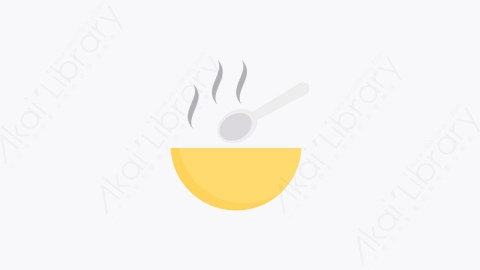 图片素材-0058-汤soup卡通扁平食物和饮料的元素图标