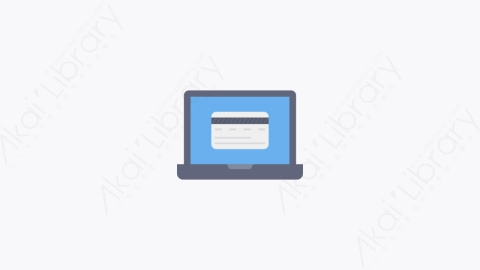 图片素材-065-网上支付online_payment扁平卡通购物和电子商务元素图标