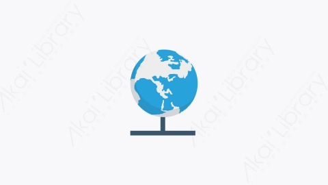 图片素材-066-互联网internet卡通扁平网络服务器托管元素图标