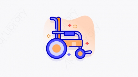 图片素材-034_轮椅_wheelchair