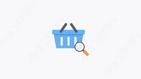 图片素材-070-购物篮shopping_basket扁平卡通购物和电子商务元素图标