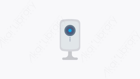 图片素材-112-网络摄像头webcam卡通扁平家用设备和电器元素图标