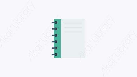 图片素材-0113-笔记本notebook卡通扁平数字营销元素图标
