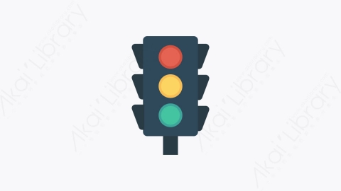 图片素材-0157-红绿灯traffic_lights卡通扁平数字营销元素图标